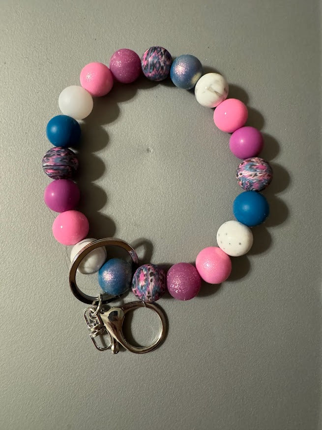 Candy Swirl Keyring