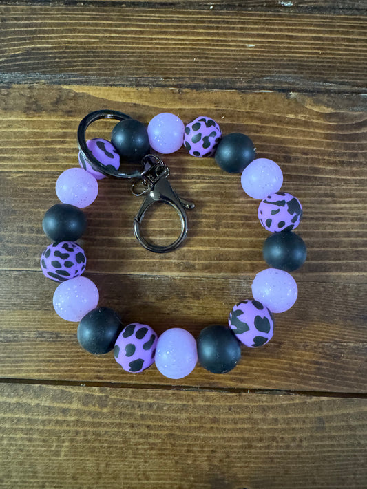 Spotted Grape Keyring