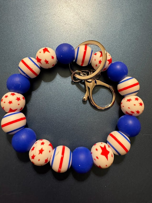 Stars and Stripes Keyring