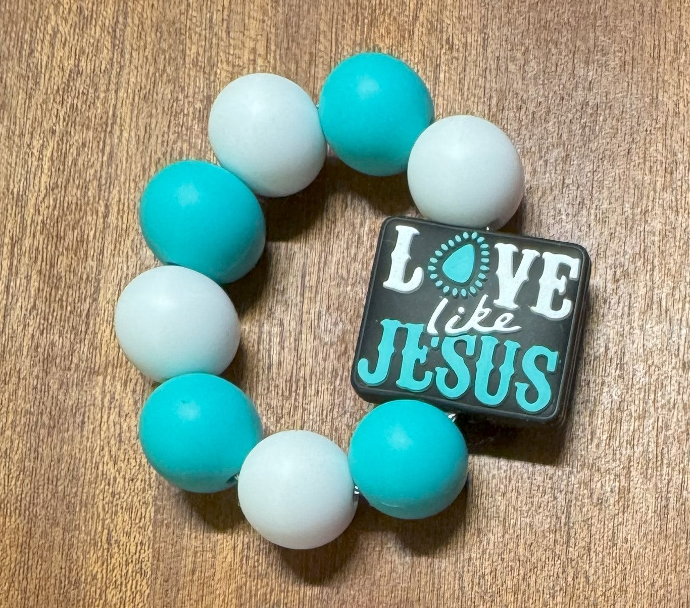 Love Like Jesus Cup Charm