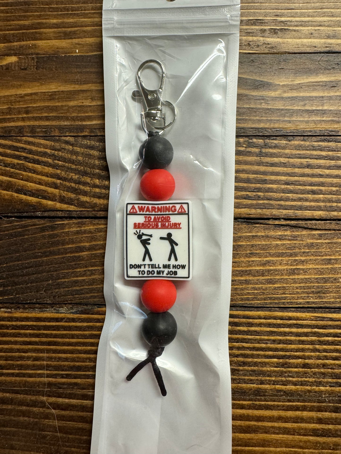 Warning Keychain