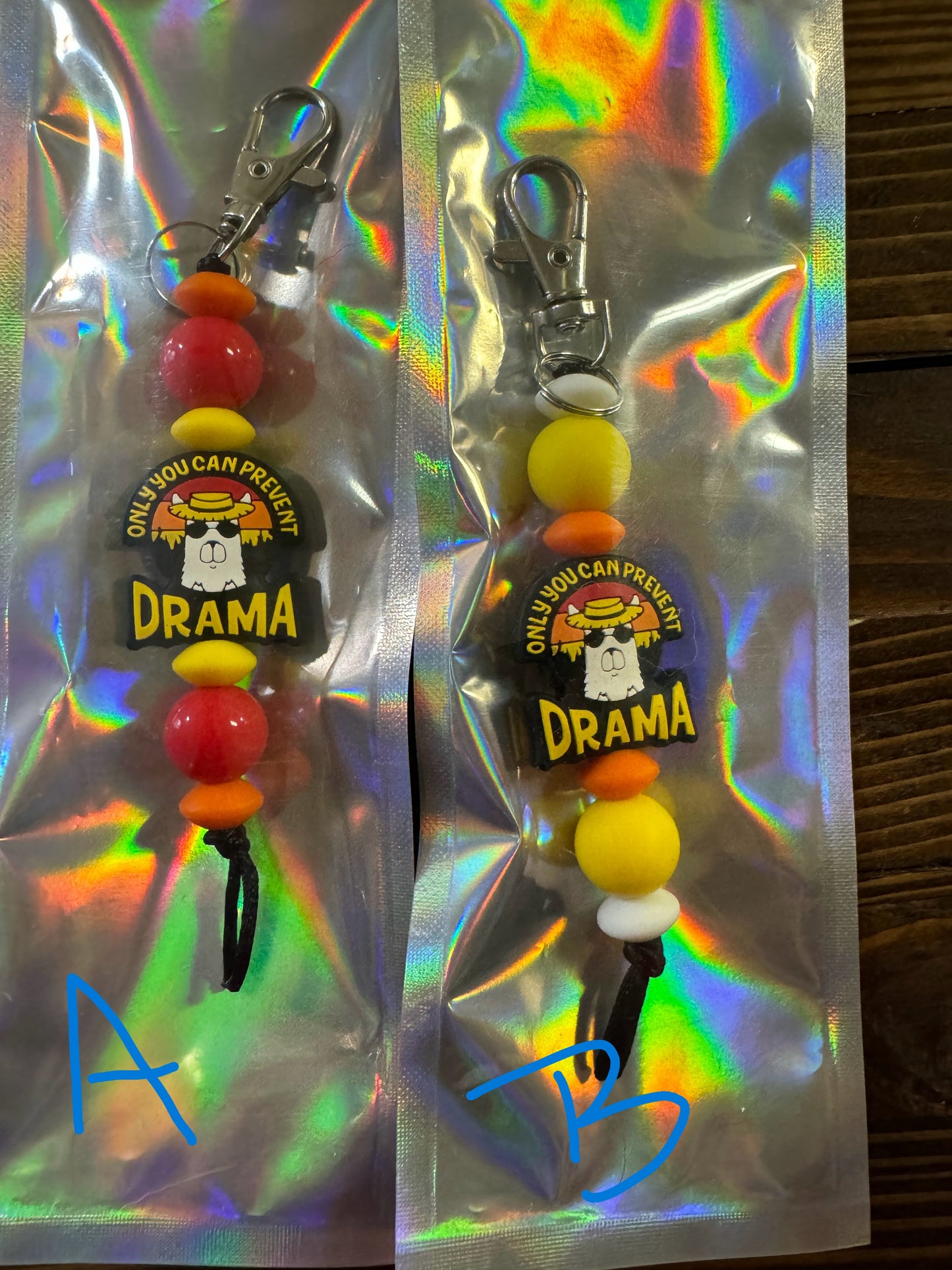 Drama Llama Keychain