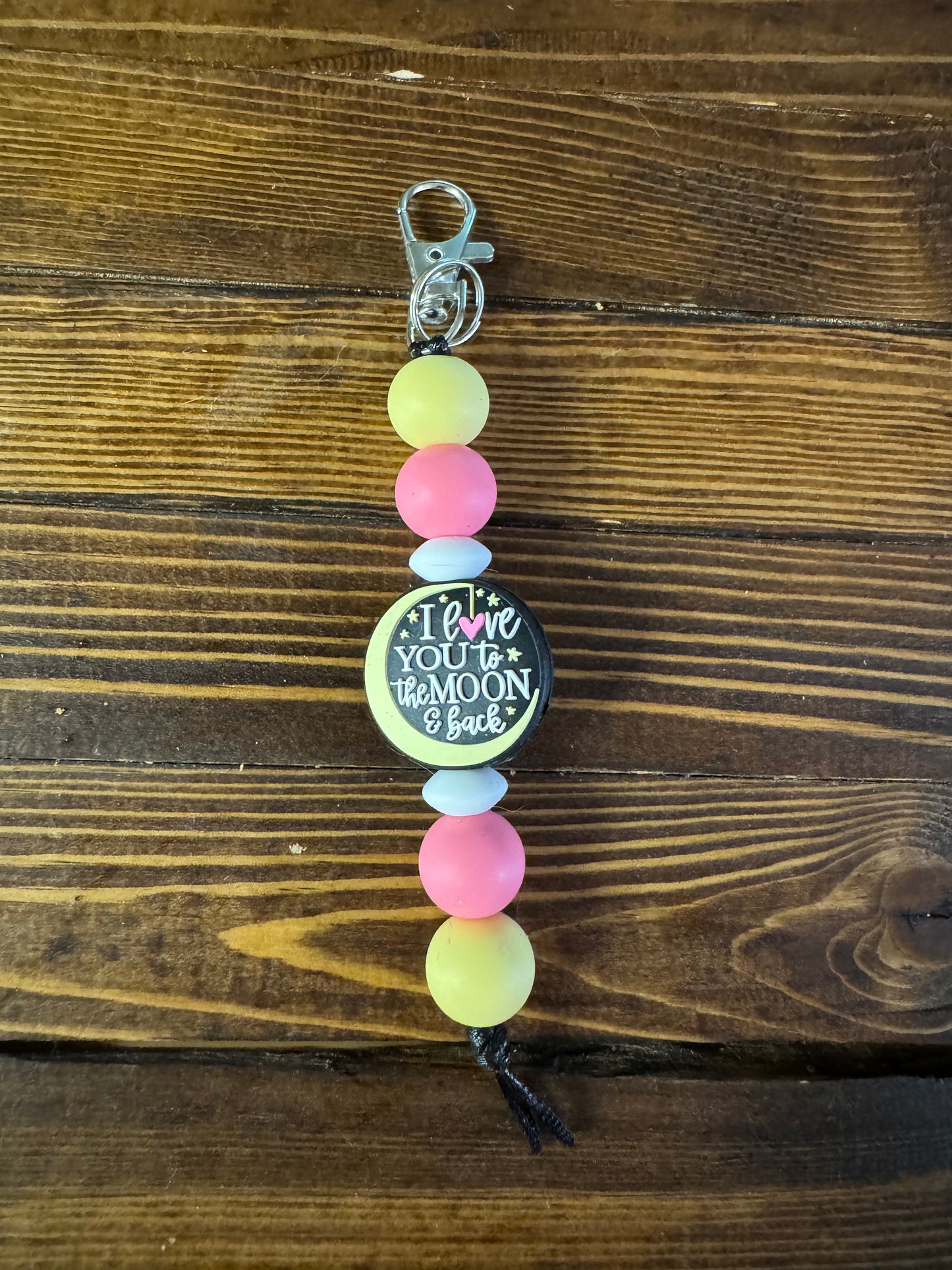 Love You To The Moon & Back Keychain