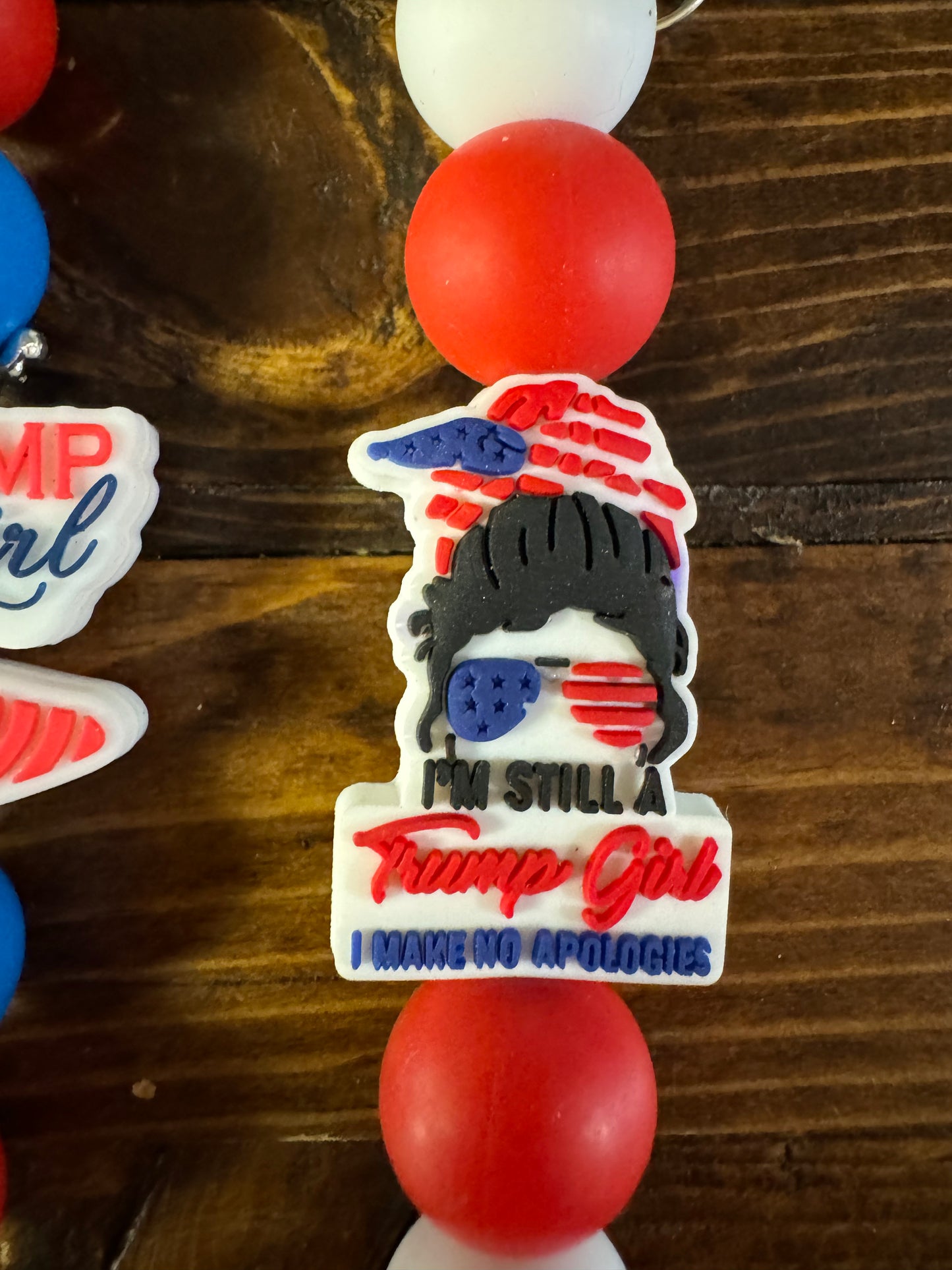 Trump Girl Keychain