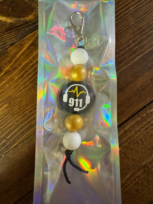 911 Telecommunicator Keychain