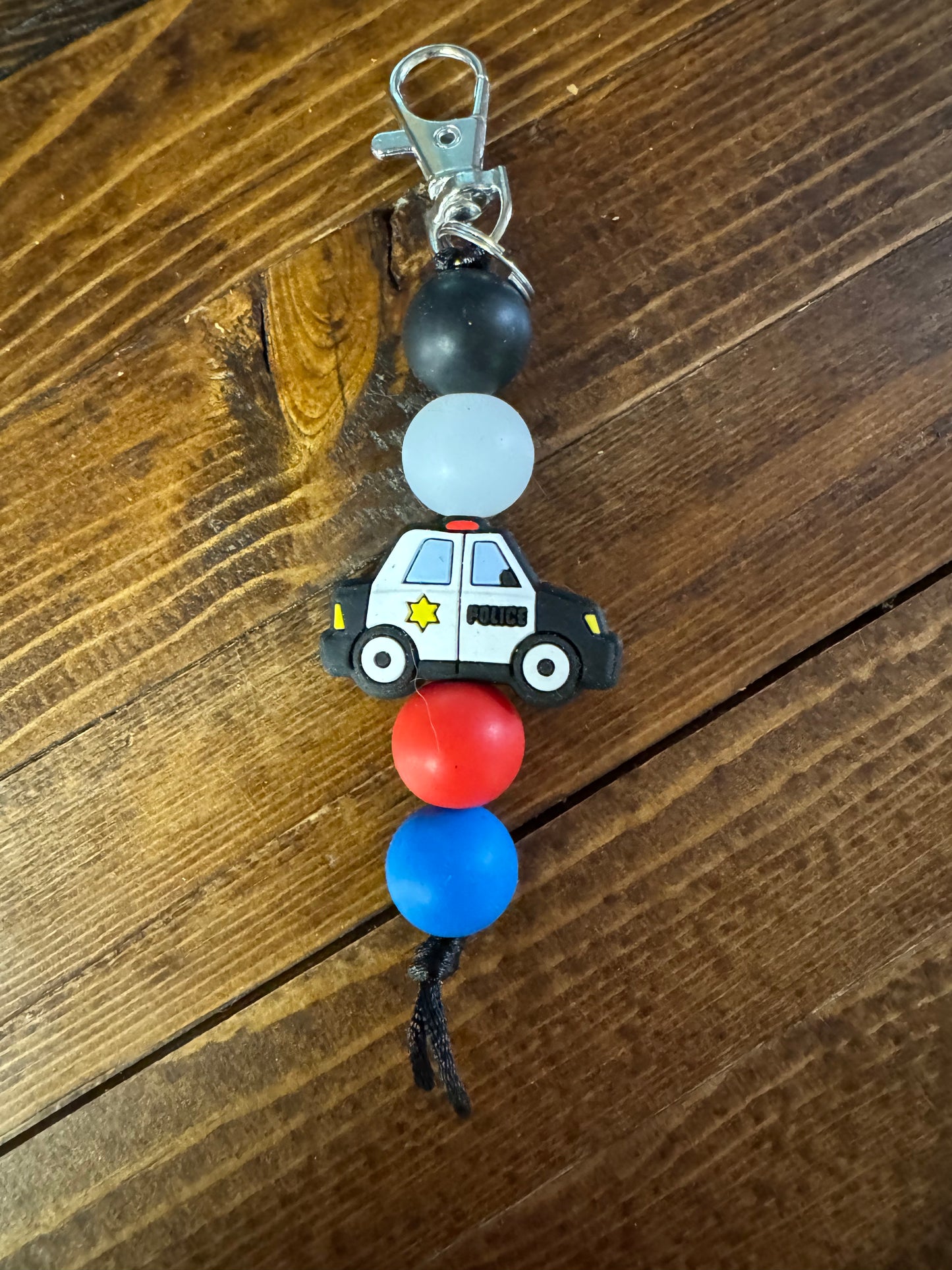 Police Car Keychain