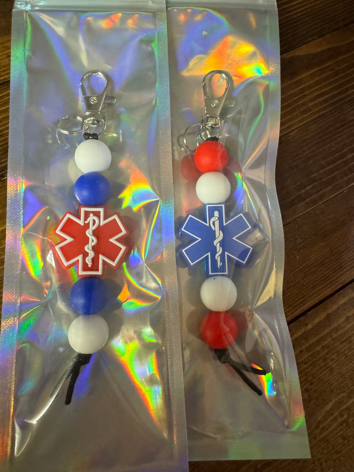 Star of Life Keychain