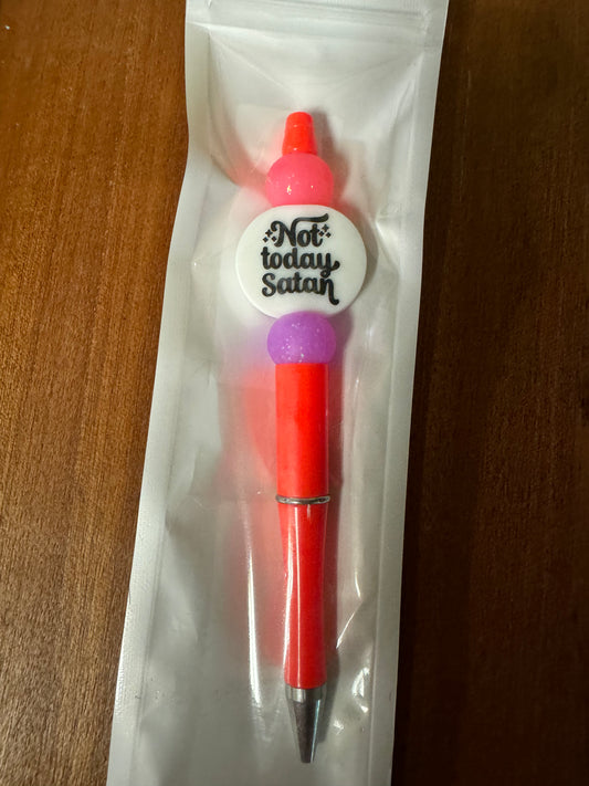 Not Today Satan Pen