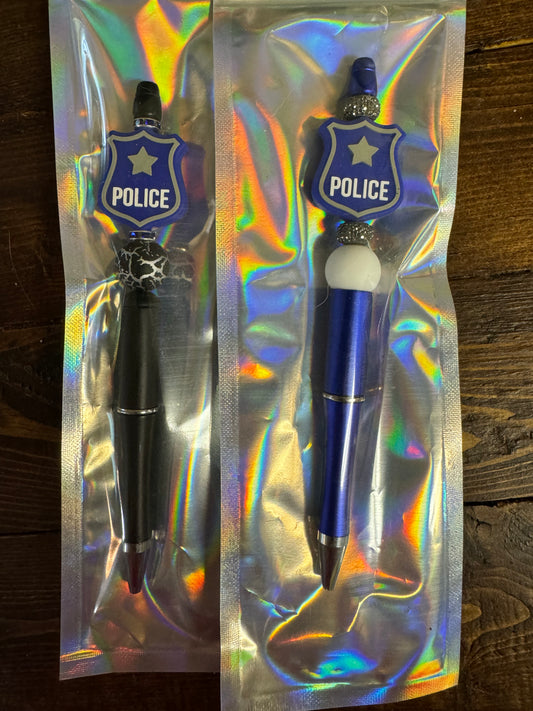 Police Shield Pen