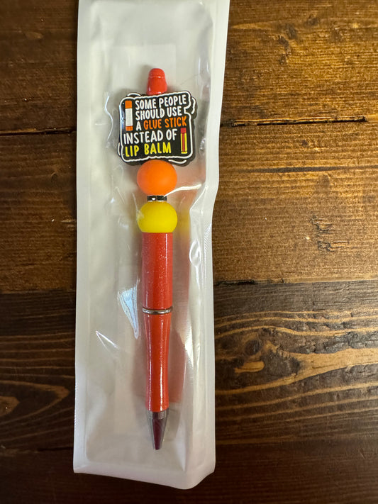 Glue Stick Lip Balm Pen