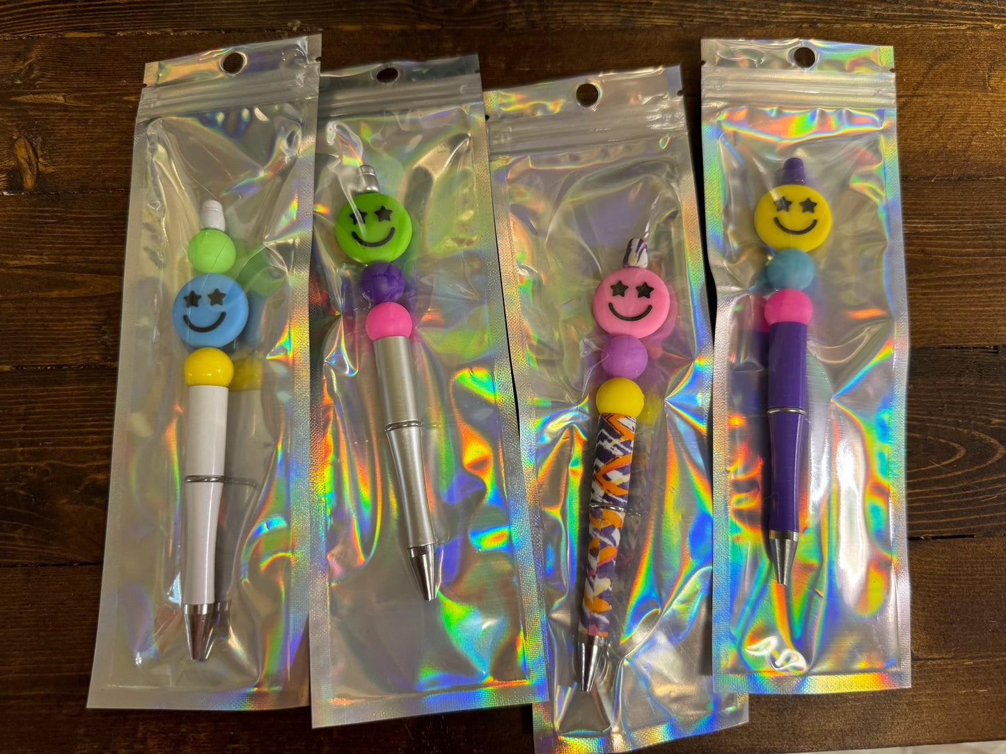 Neon Smiley Pen