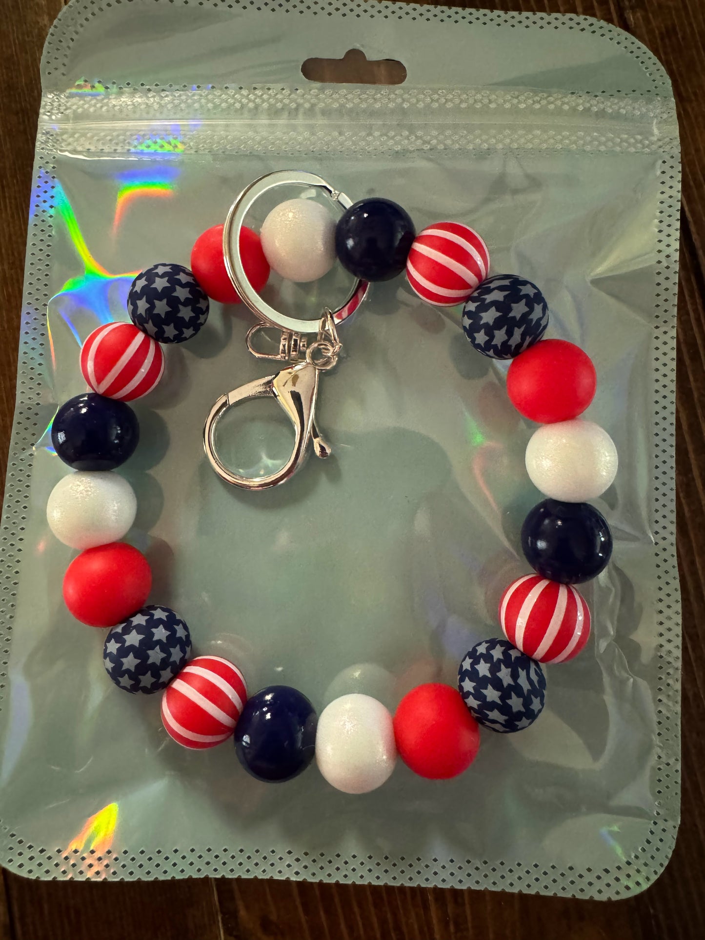 Stars & Stripes Keyring